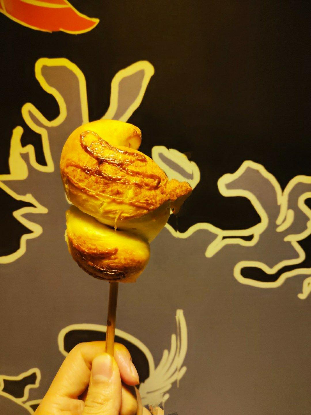 烤起来吧，鸡腿面包~