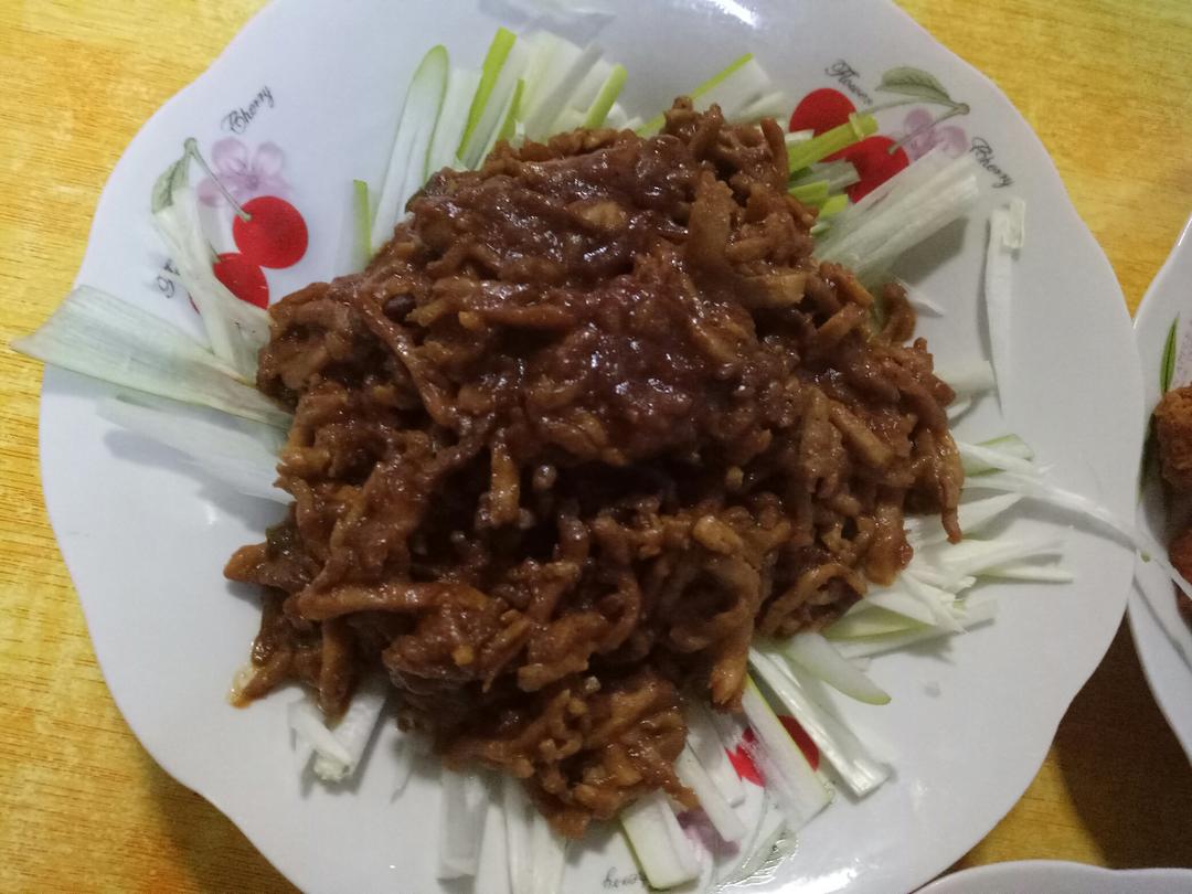 京酱肉丝