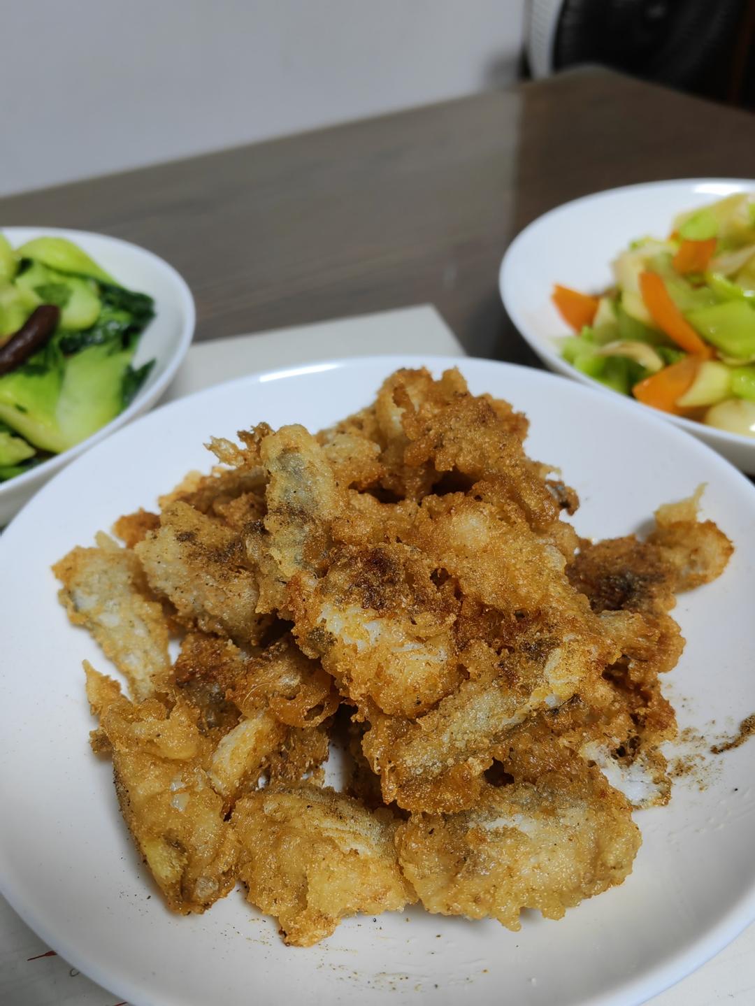 椒盐九肚鱼
