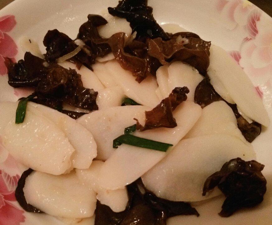 清炒山药木耳