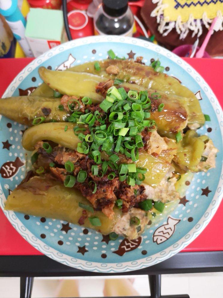 下饭菜肴--青椒酿肉