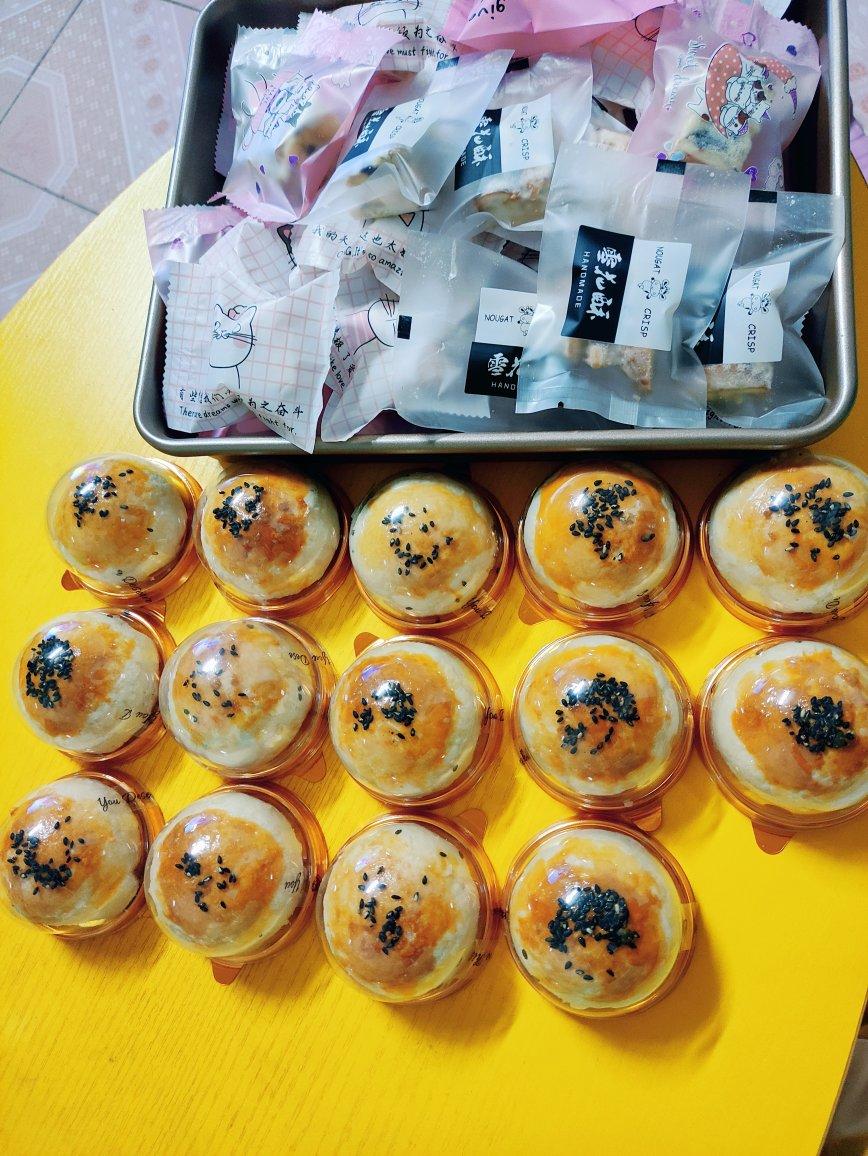 玉米油版蛋黄酥(不破皮)