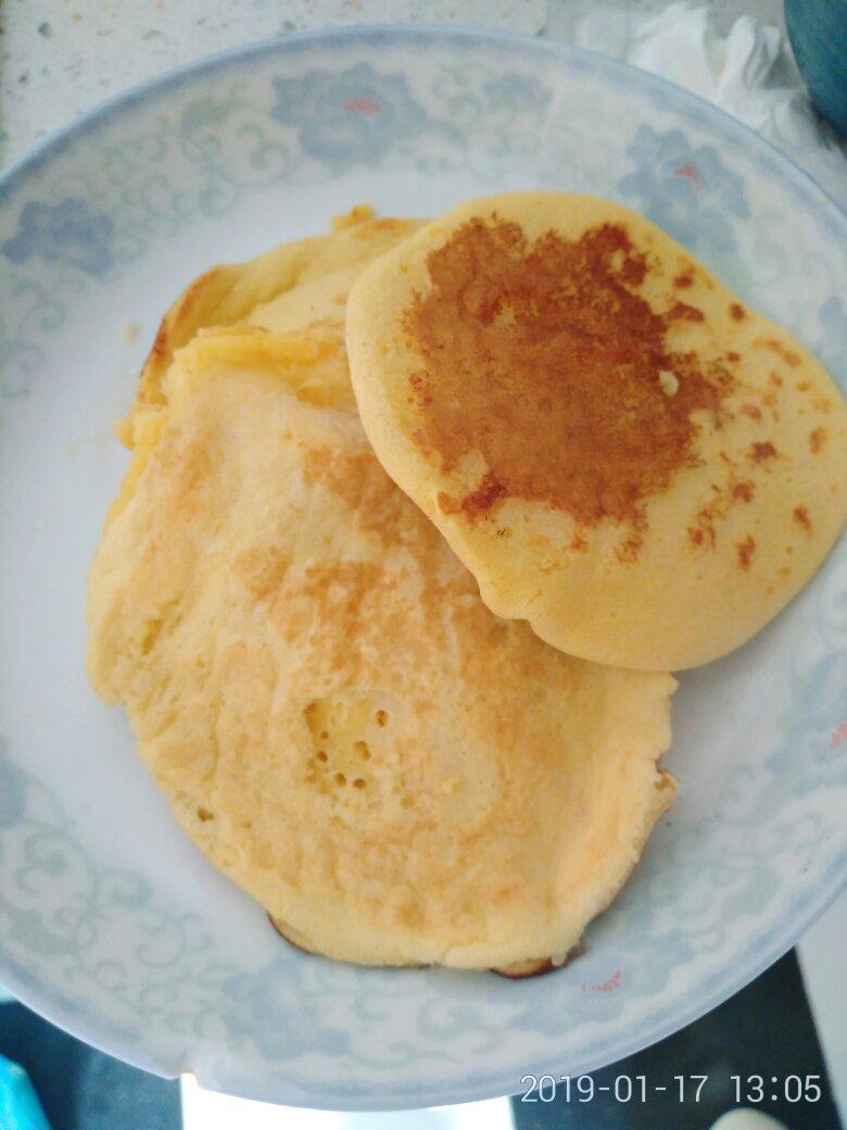 玉米面奶香小软饼