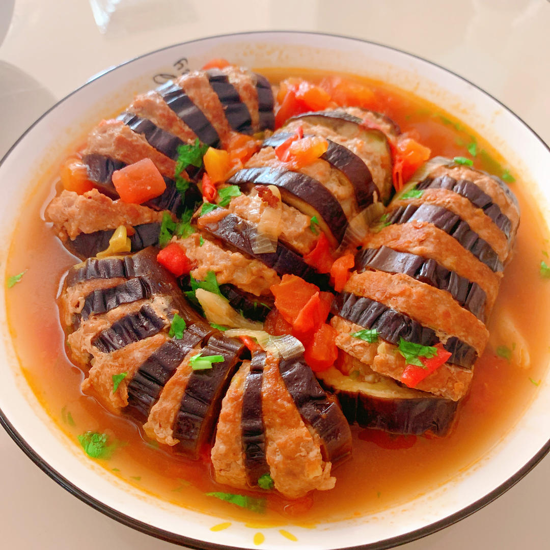 肉酿茄子