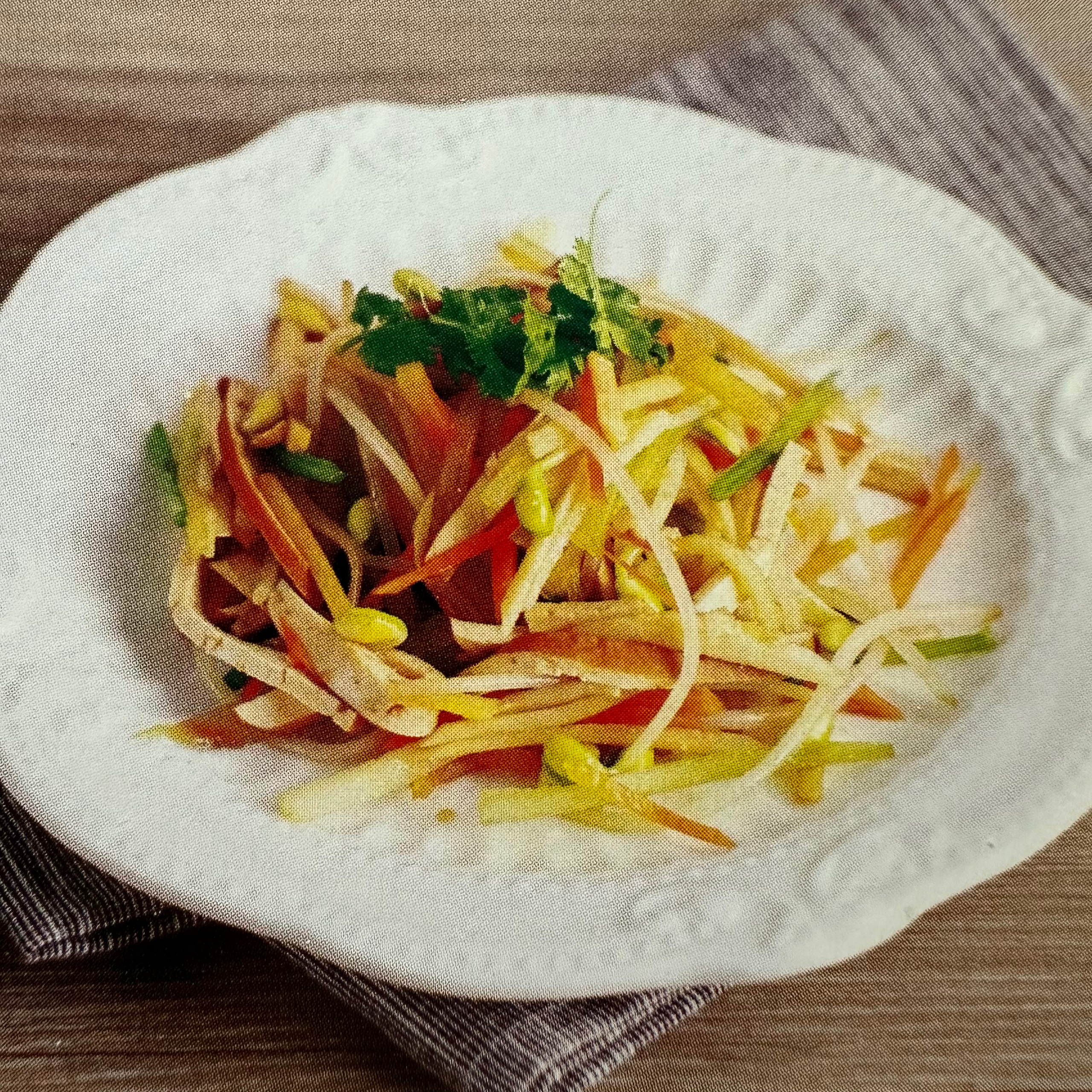 香拌十香菜（金陵素什锦·快手版·降血压副菜）的做法