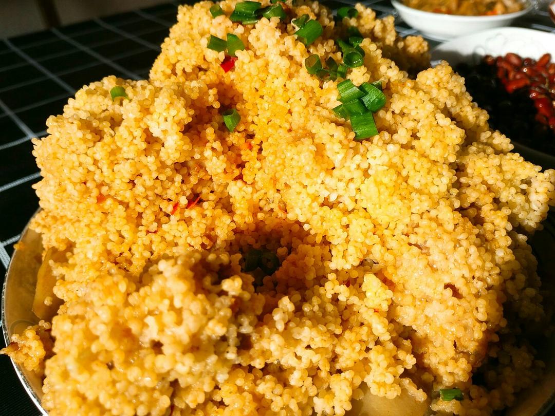 小米蒸排骨