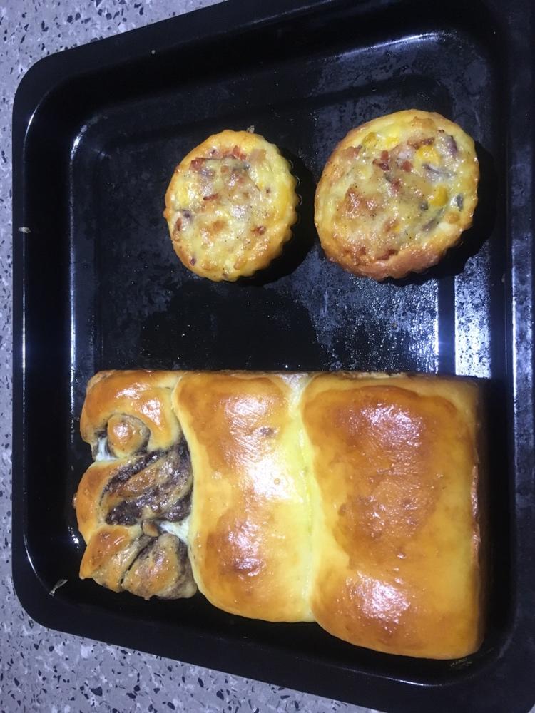 纯奶手撕吐司的做法 步骤1