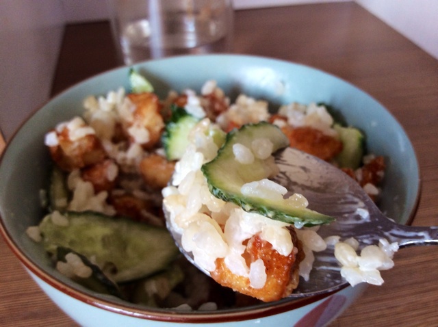 懒人必做——日式炸鸡盖饭