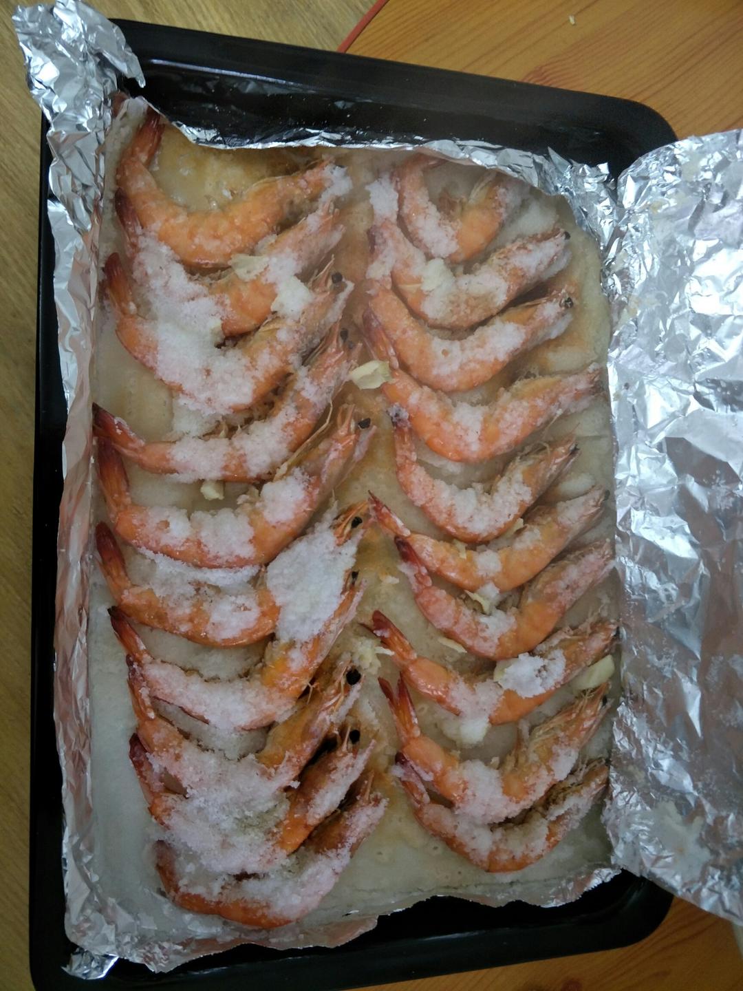 蒜香盐焗虾