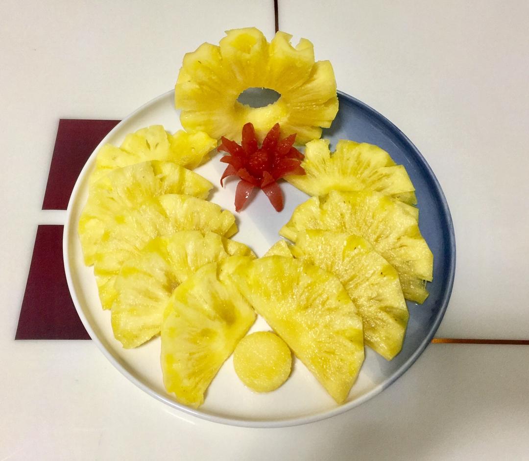 烤菠萝