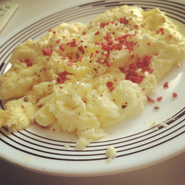 scramble egg —— 经典美式早餐