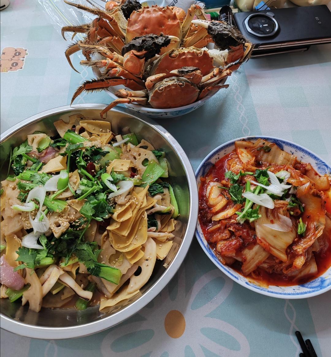 大闸蟹这样做不寒！超香！超好吃！香煎蟹!