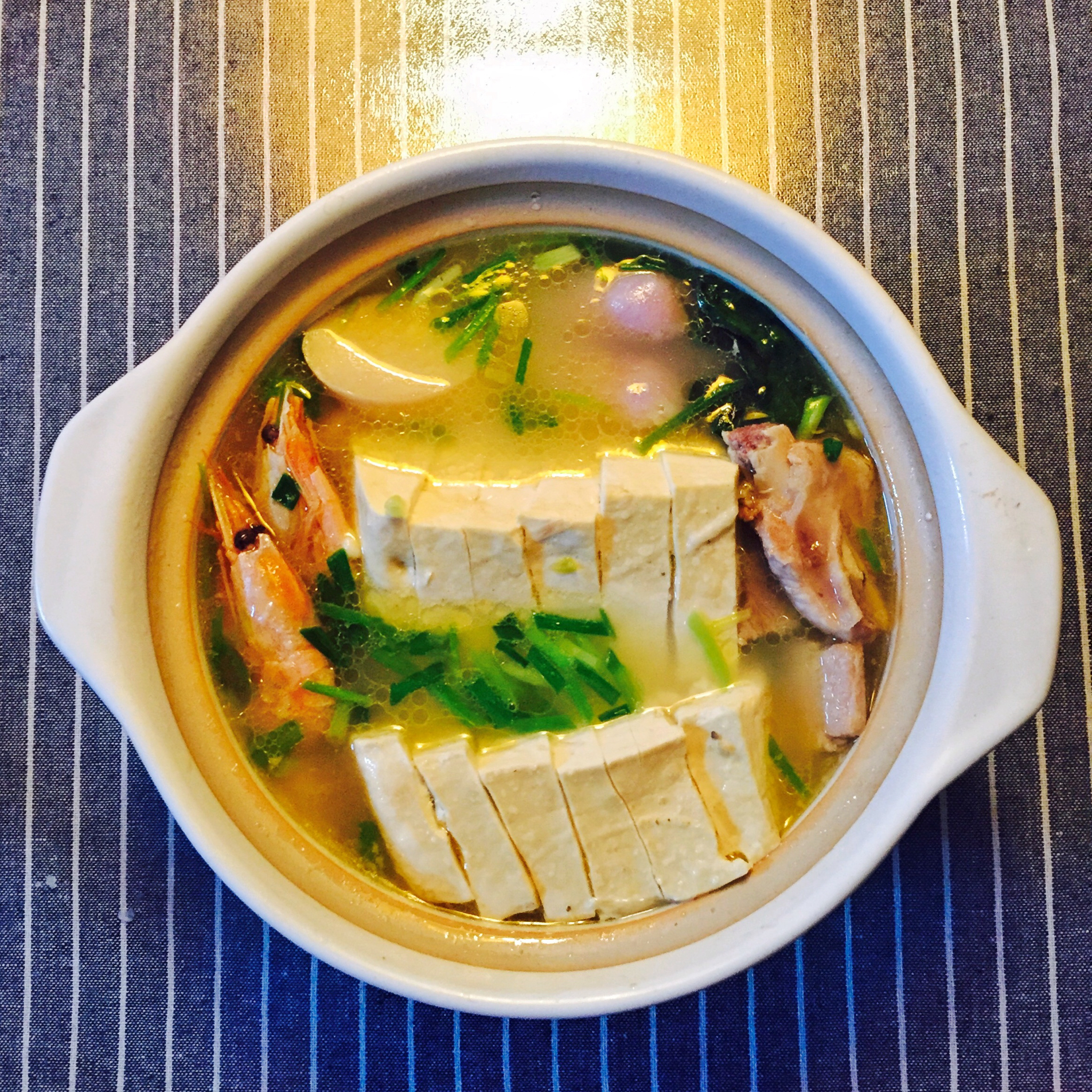 三鲜豆腐煲