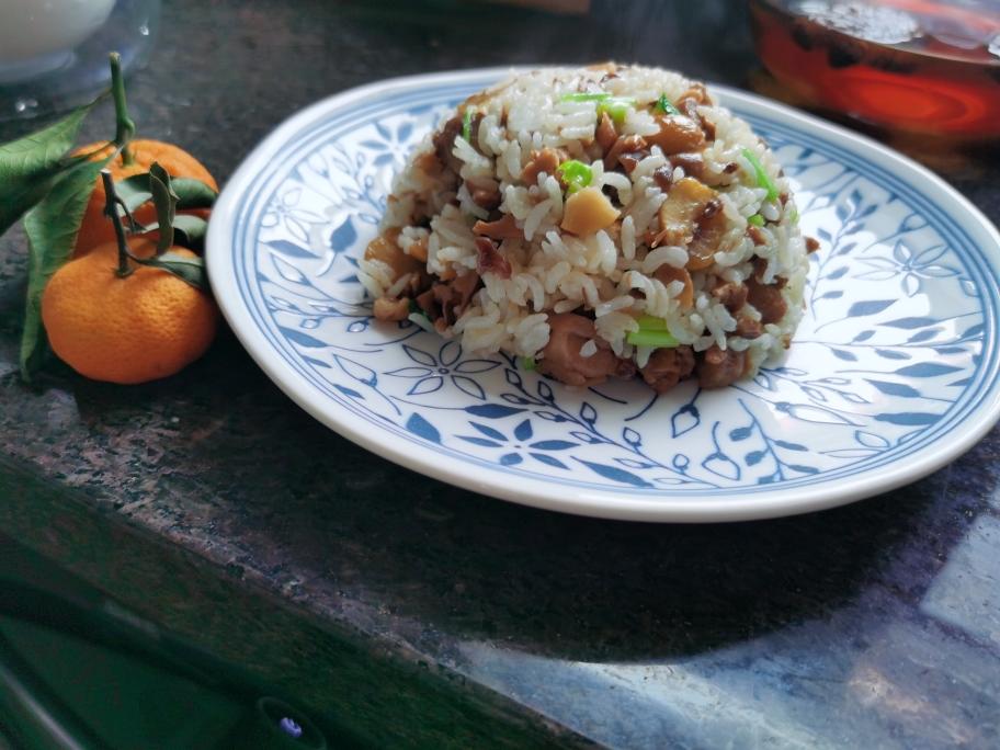 栗子炒饭立冬应节美食