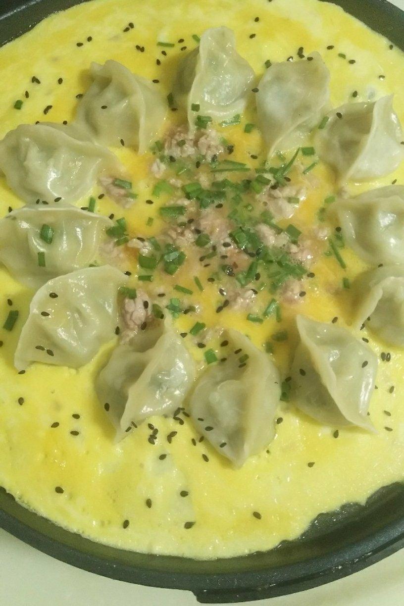 懒人快手抱蛋煎饺