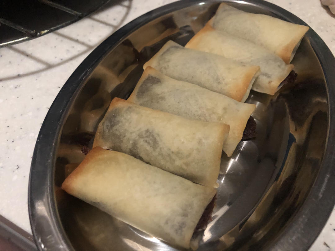 乱做一气做的春卷空气炸锅版