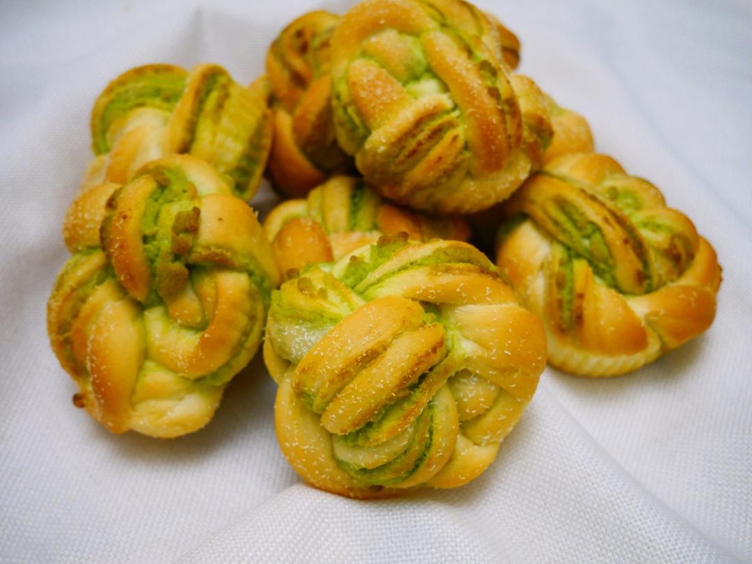 斑斓奶酥面包｜65度汤种