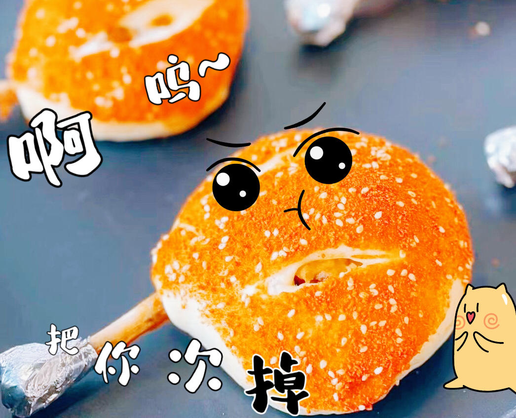 奥尔良鸡腿面包🍗