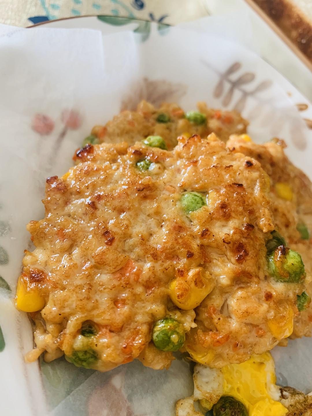 吴老师的鸡肉蔬菜饼