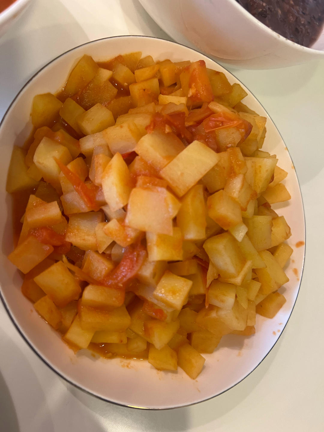 番茄土豆丁