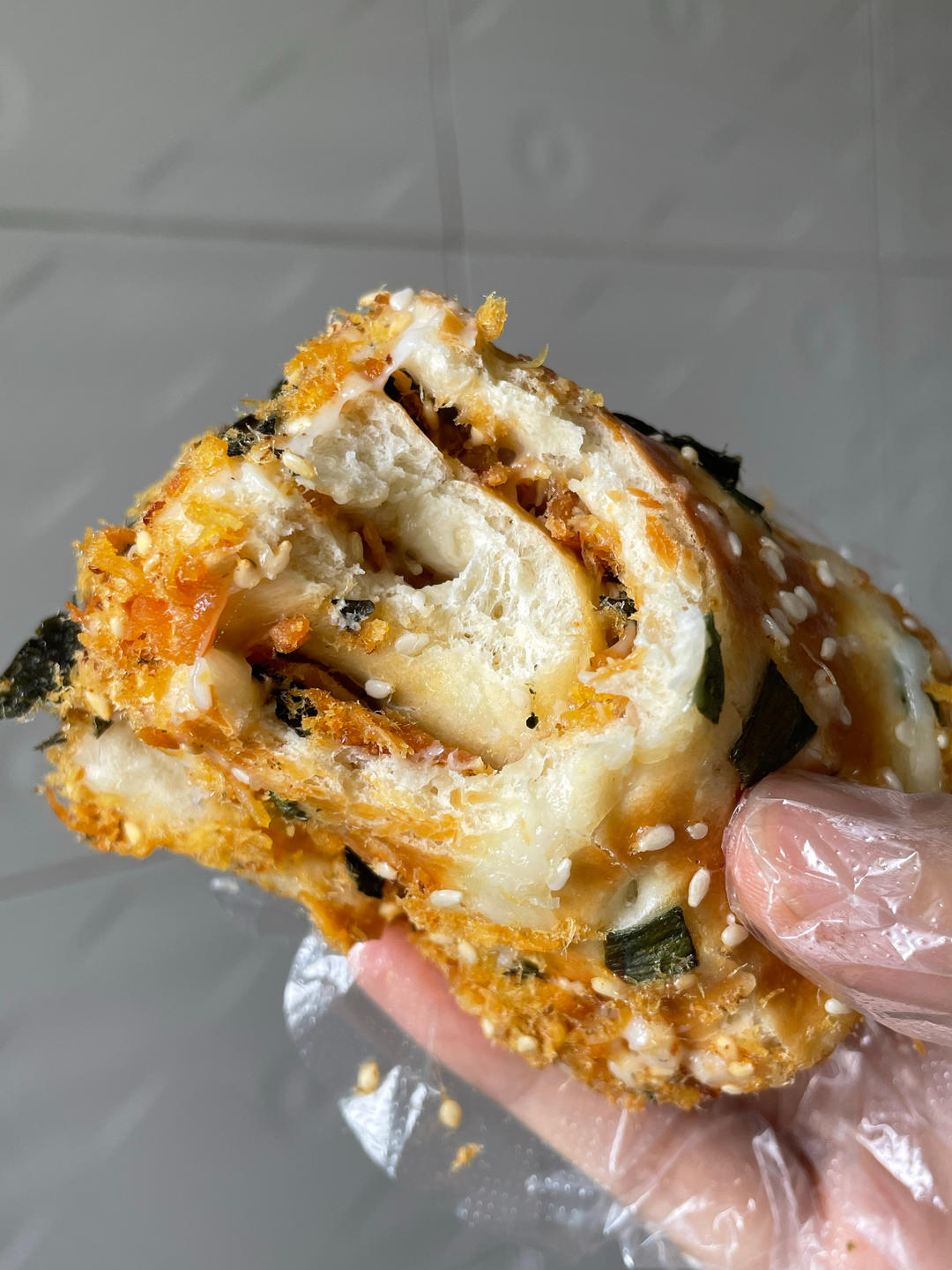 肉松面包卷