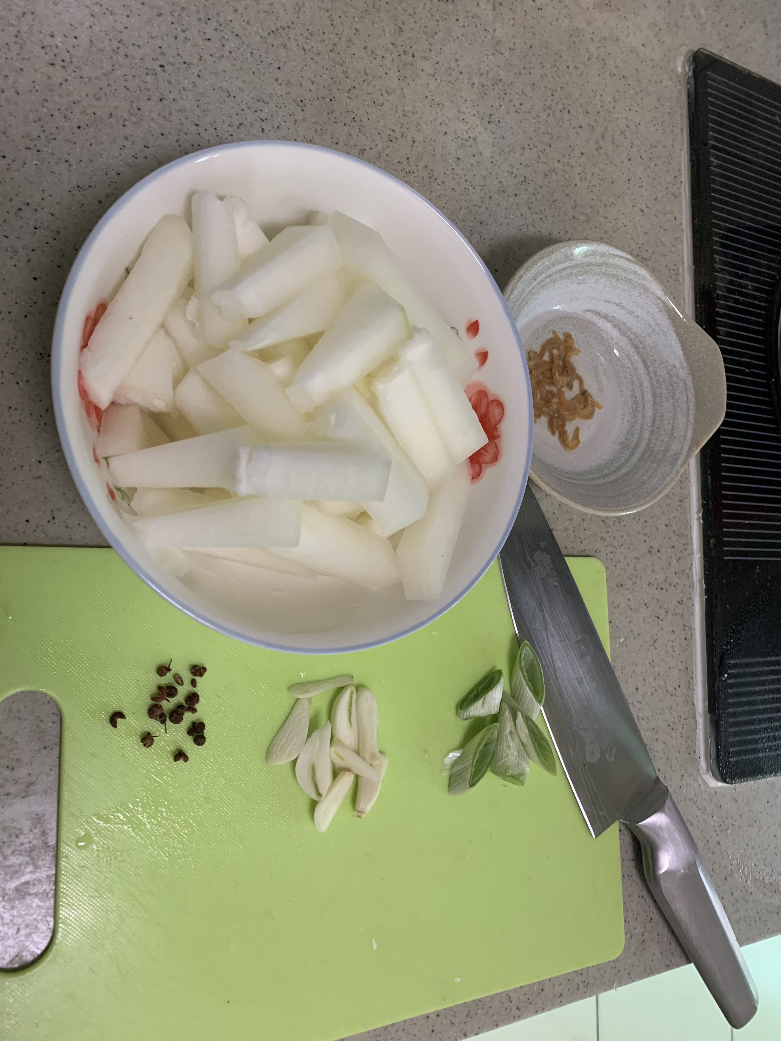 花椒为灵魂的食堂大厨版冬瓜海米羹的做法 步骤1