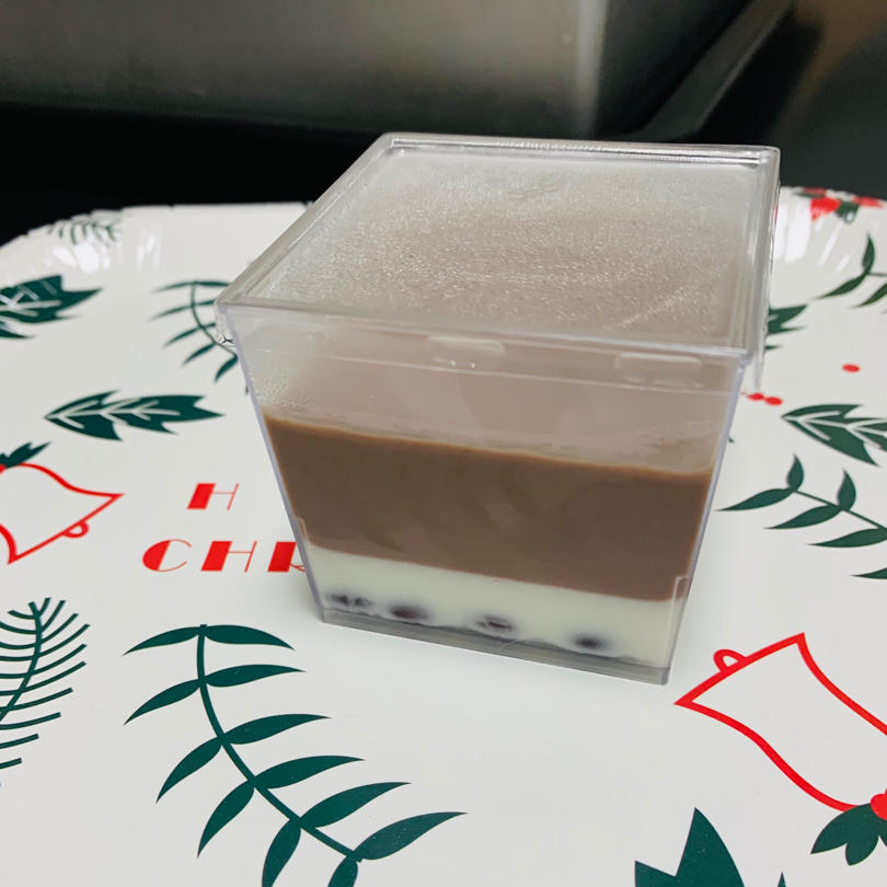 抹茶红豆奶糕