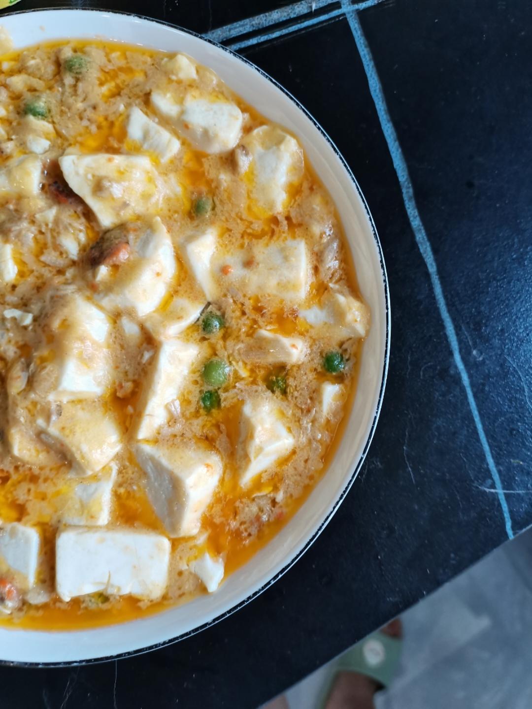 蟹黄豆腐（咸蛋黄版）
