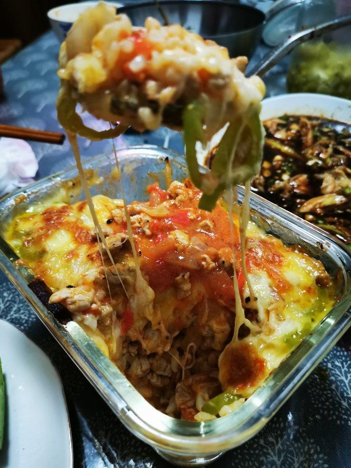 番茄鸡肉浓情焗饭【两人份】