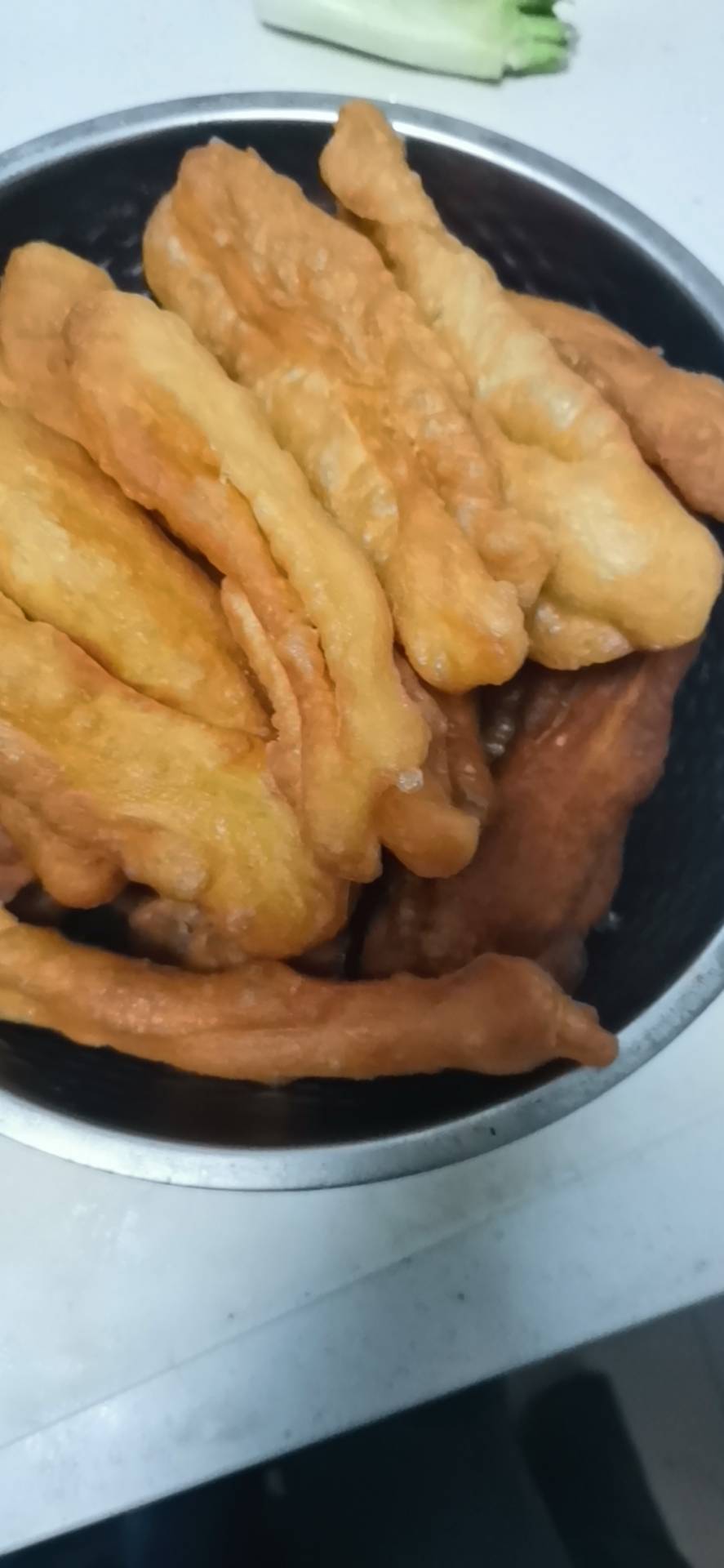 自己在家炸空心油条