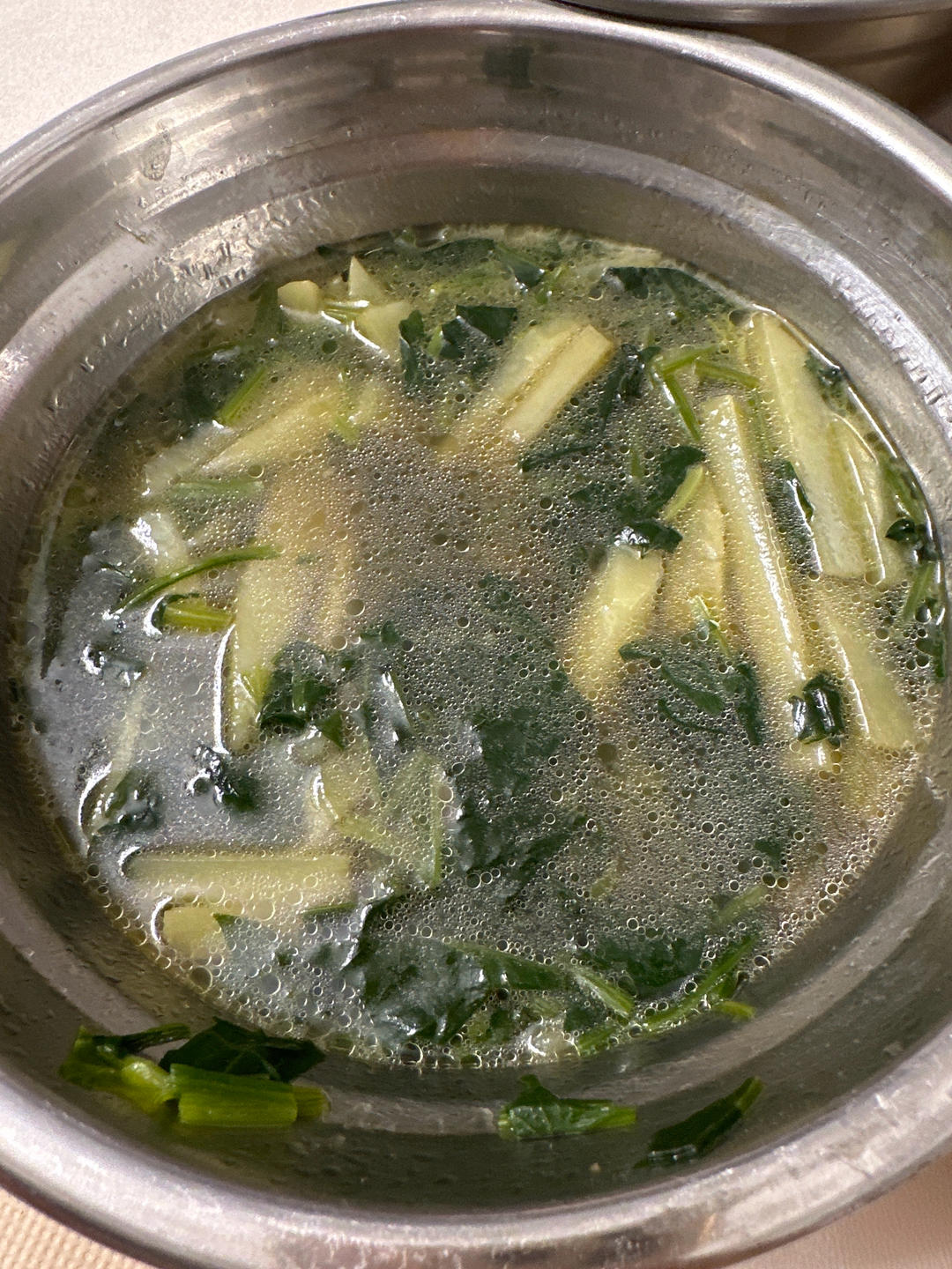 菠菜土豆汤