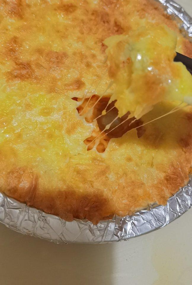 网红爆款美食～芝士焗红薯