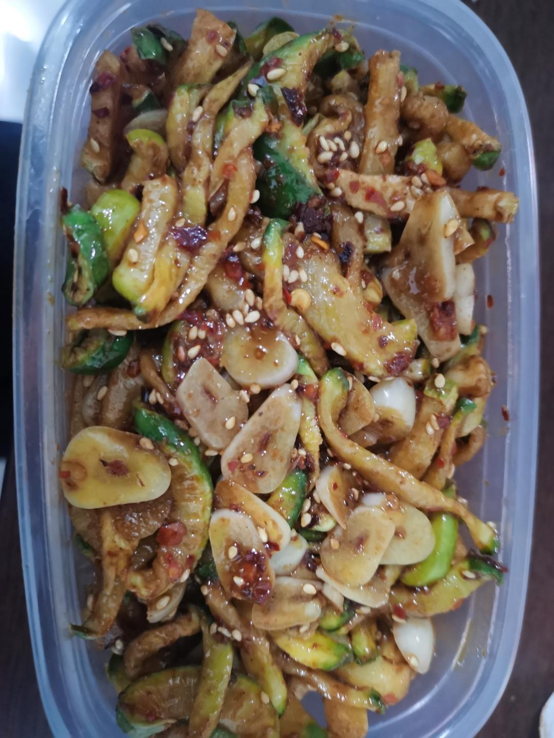 腌萝卜干---小时候的味道