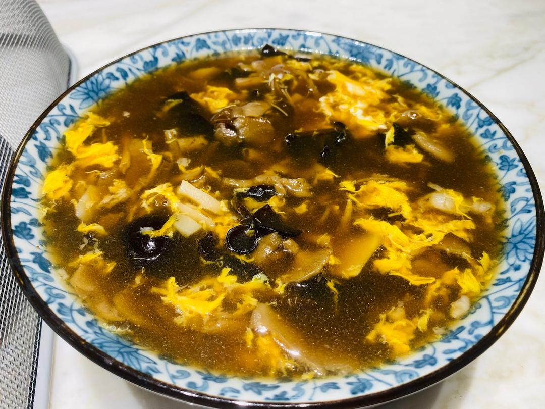 菌菇打卤面（无油配方）的做法