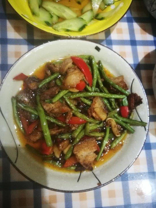 豇豆炒肉