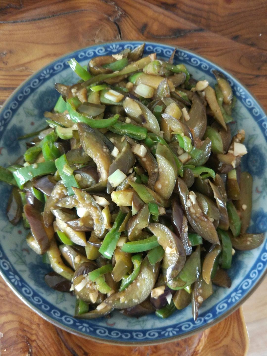 清炒茄子（少油版+视频）