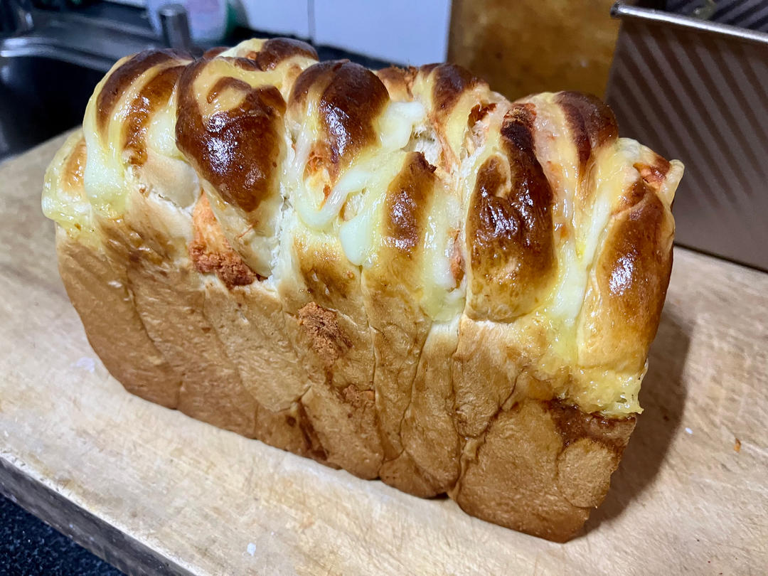 肉松吐司【超多料香爆马苏里拉】