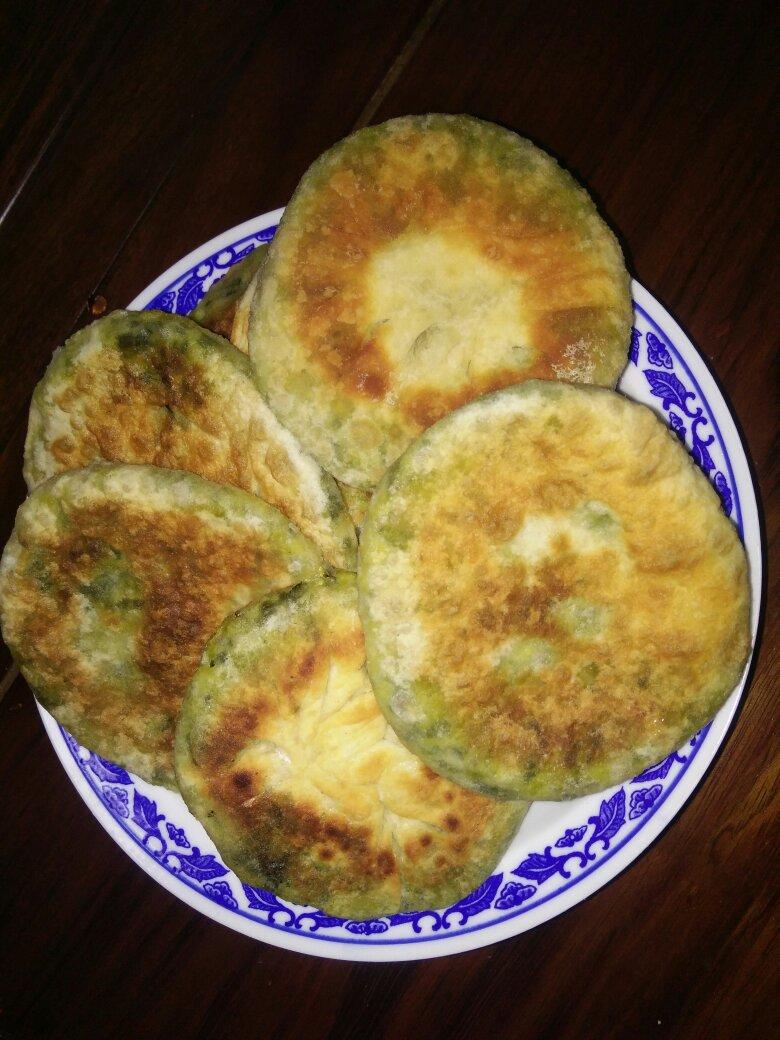 薄皮韭菜饼