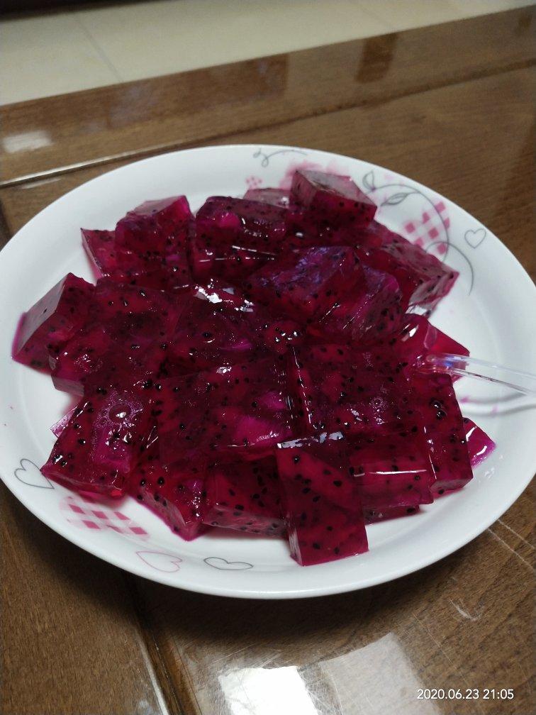 火龙果果冻