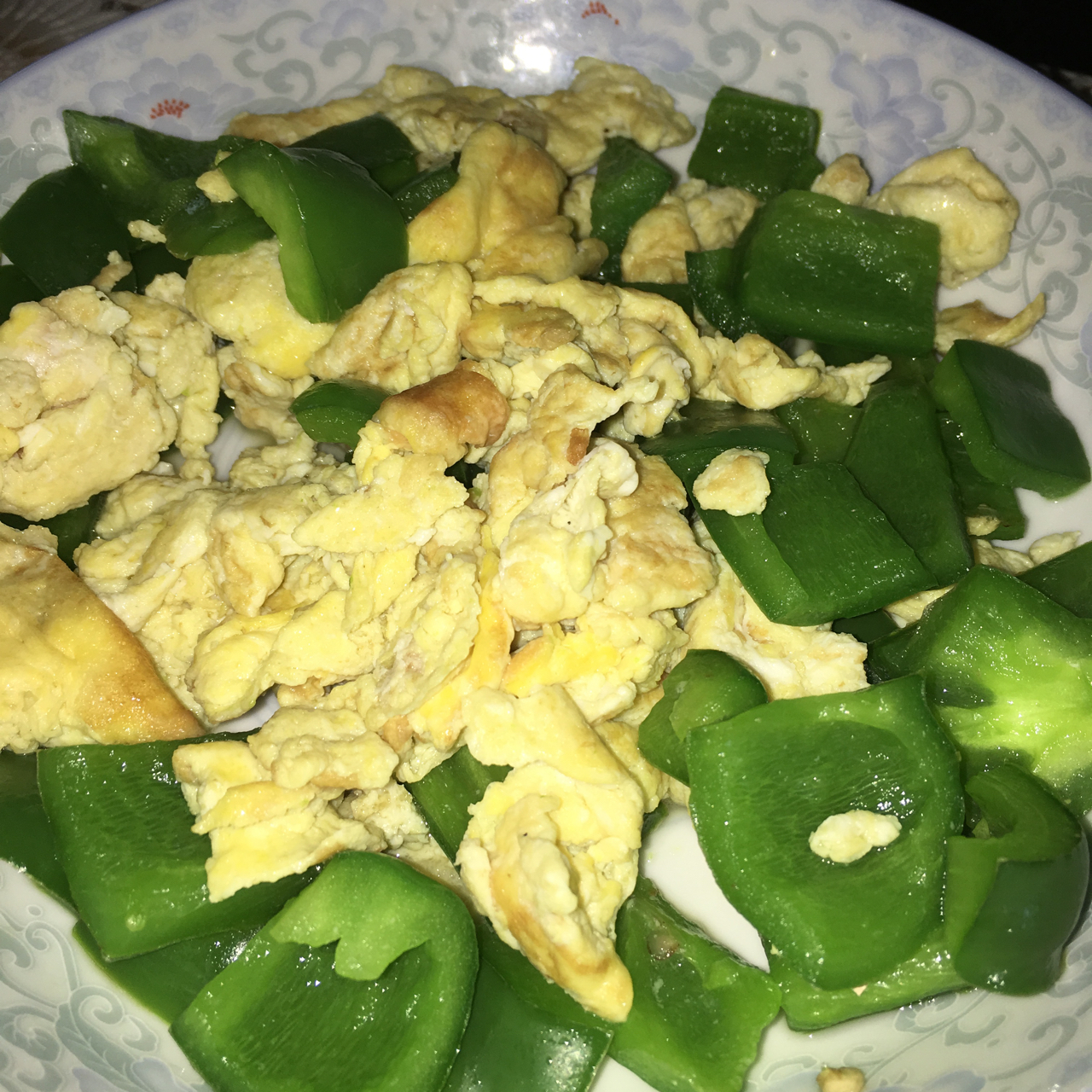 青椒鸡蛋