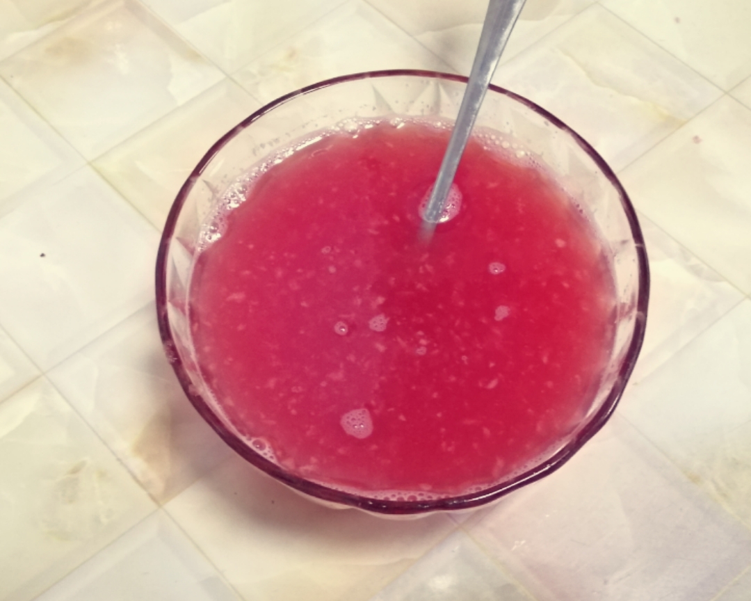 懒人西瓜汁（无水无糖）的做法