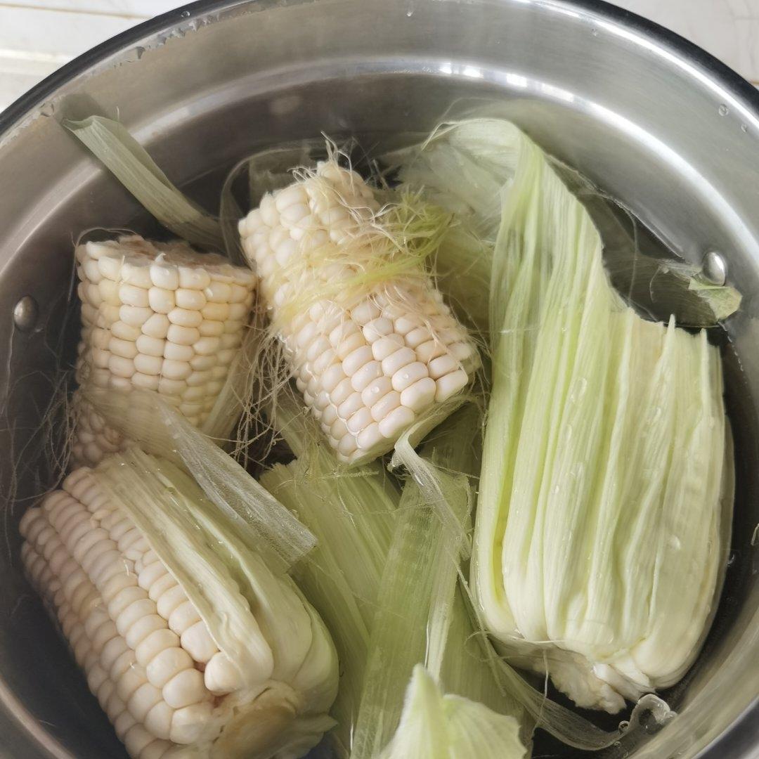 煮玉米