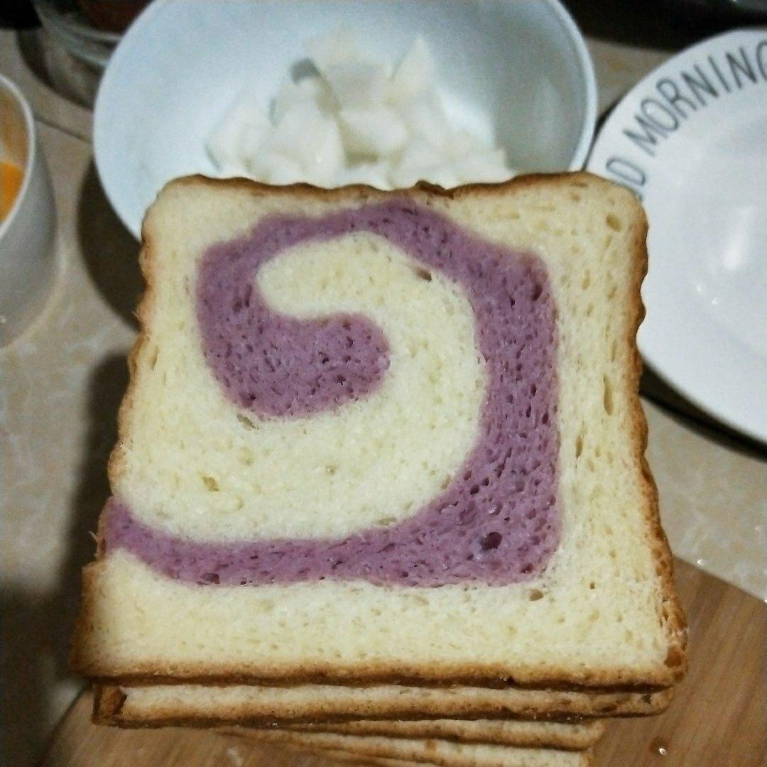 浪漫紫薯吐司