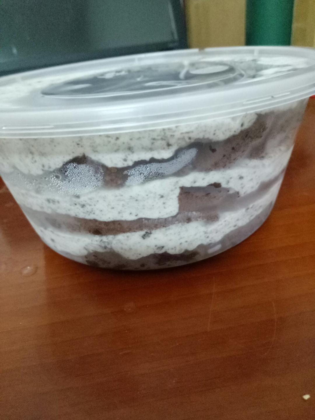 好吃到流泪的奥利奥咸奶油盒子蛋糕