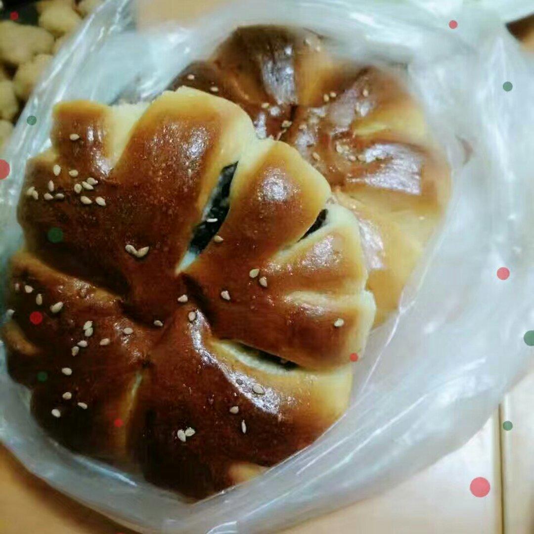 红豆沙面包