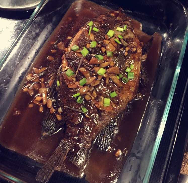 红烧罗非鱼