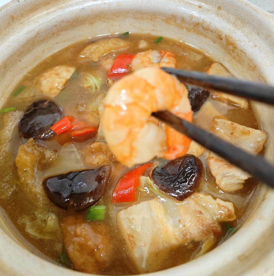 海鲜豆腐煲