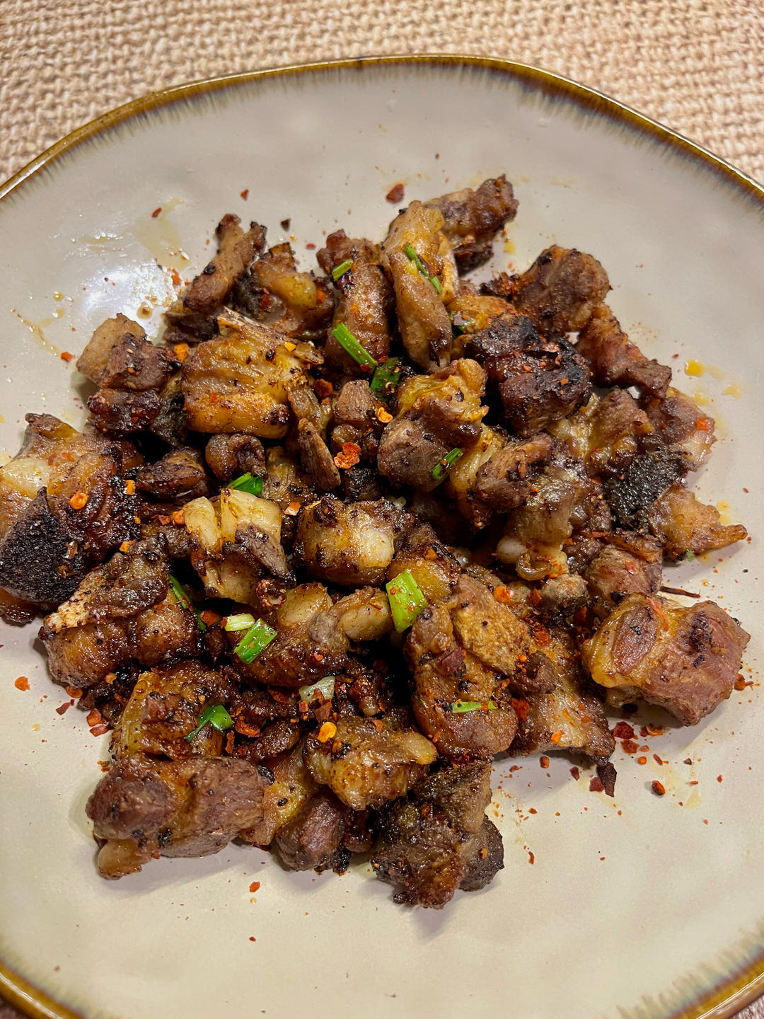 孜然排骨