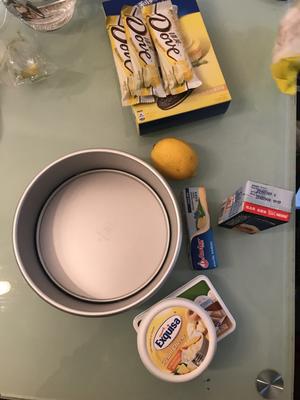 柠檬芝士蛋糕的做法 步骤1
