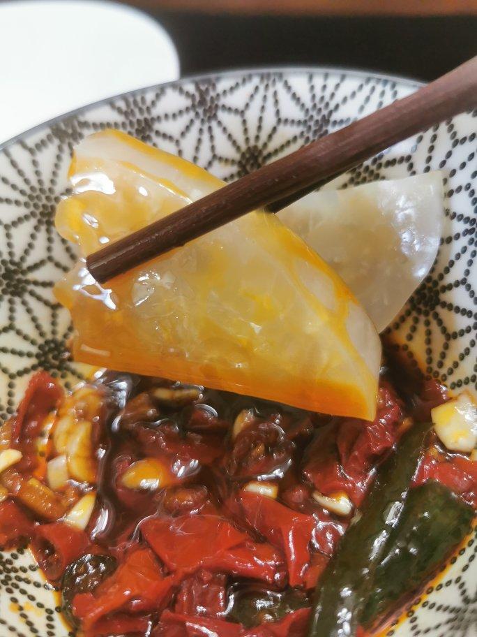 水晶肉皮冻